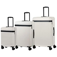Open Box - Champs Onyx Collection 3-Piece Hard Side Expandable Luggage Set