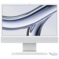 Open Box - Apple iMac 24" (Fall 2023) - Silver (Apple M3 Chip / 8-Core GPU / 256GB SSD / 8GB RAM) - En