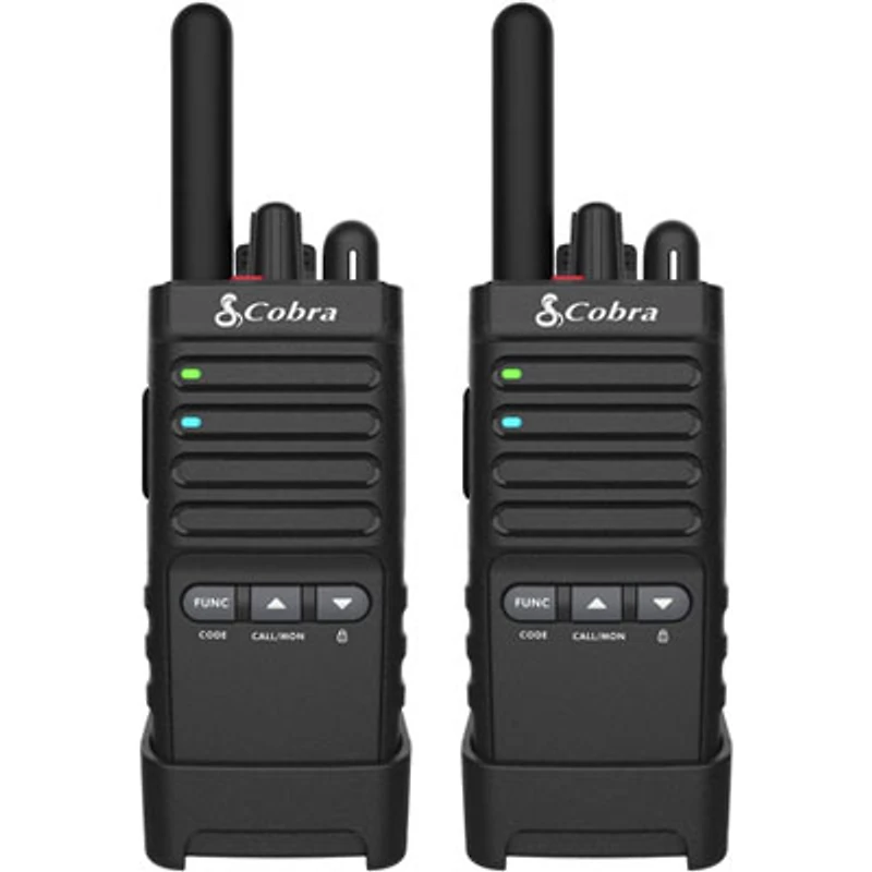 Cobra FRS 2-Way Walkie Talkies (PX650BIL) - 2-Pack