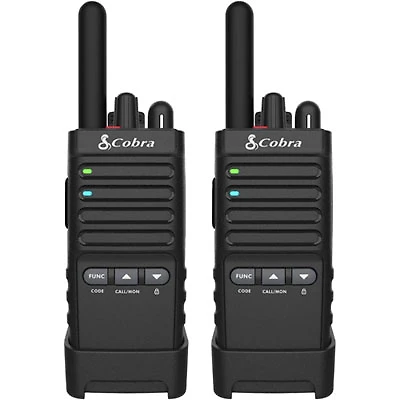 Cobra FRS 2-Way Walkie Talkies (PX650BIL) - 2-Pack
