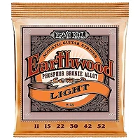 Ernie Ball Earthwood 0.011 - 0.052 Phosphor Bronze Alloy Acoustic Guitar String (P02148)