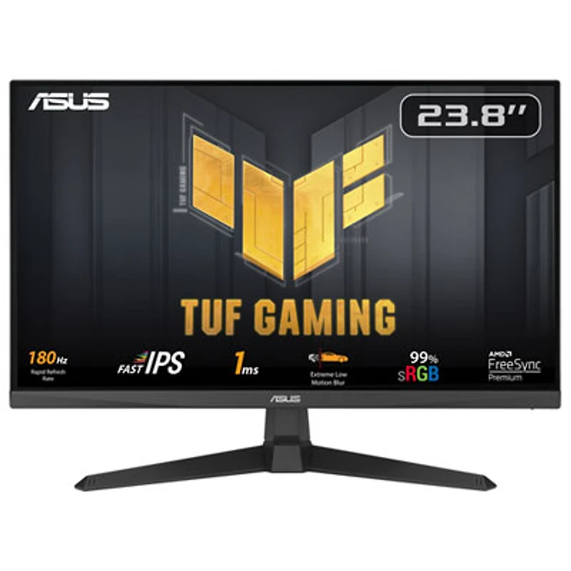 ASUS TUF 23.8" FHD 180Hz 1ms GTG IPS LED FreeSync Gaming Monitor (VG249Q3A)