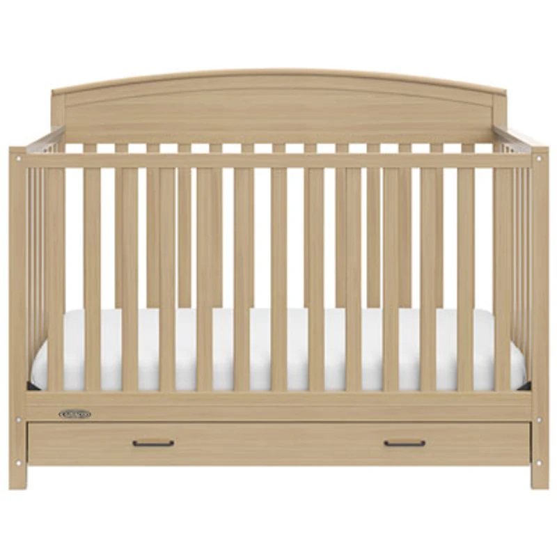 Graco Benton 5-in-1 Convertible Crib with Drawer - Driftwood
