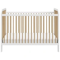 Storkcraft Pasadena 3-in-1 Convertible Crib - White/Driftwood