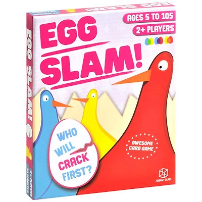 Egg Slam Card Game - English