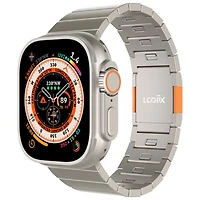 LOGiiX Aluminum Watch Band for Apple Watch Ultra 42/44/45/49mm - Titanium
