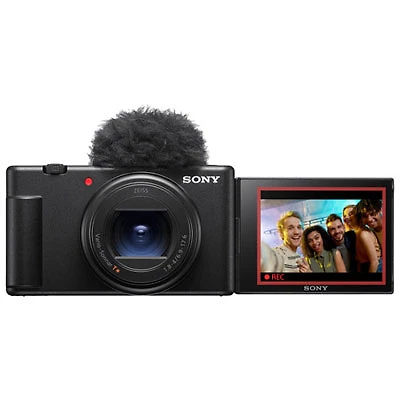 Open Box - Sony ZV-1 II Content Creator Vlogger Camera with 18-50mm Lens - Black