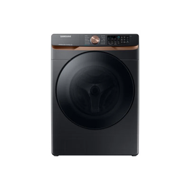 Samsung 5.8 Cu. Ft. High Efficiency Front Load Steam Washer (WF50BG8300AVUS) - Black Stainless Steel
