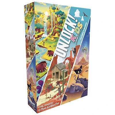 Unlocked Kids 2 Card Game - French