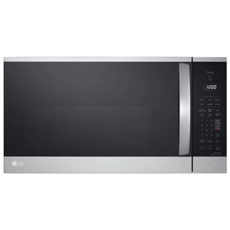 Open Box - LG Over-The-Range Microwave with EasyClean - 1.8 Cu. Ft. - Stainless Steel - Perfect Condition