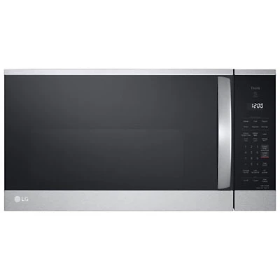 Open Box - LG Over-The-Range Microwave with EasyClean - 1.8 Cu. Ft. - Stainless Steel - Perfect Condition