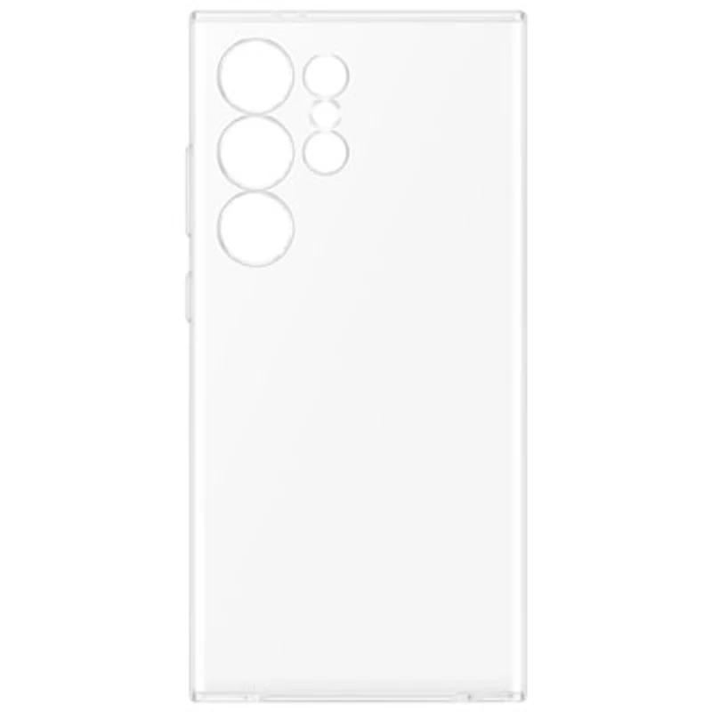 Samsung Fitted Soft Shell Case for Galaxy S24 Ultra - Clear