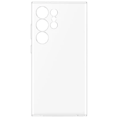 Samsung Fitted Soft Shell Case for Galaxy S24 Ultra - Clear