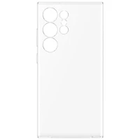 Samsung Fitted Soft Shell Case for Galaxy S24 Ultra - Clear