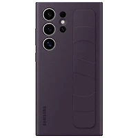 Samsung Fitted Hard Shell Case for Galaxy S24 Ultra - Dark Violet - Only at Best Buy