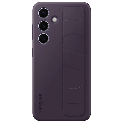 Samsung Fitted Hard Shell Case for Galaxy S24 - Dark Violet - Only at Best Buy