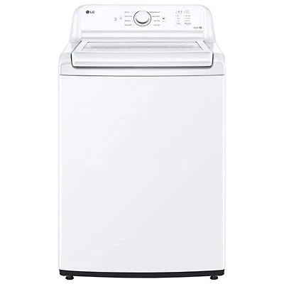 Open Box - LG 4.8 Cu. Ft. High Efficiency Top Load Washer (WT6105CW) - White - Scratch & Dent