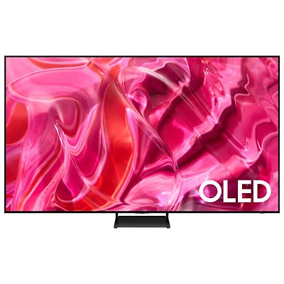 Open Box - Samsung 83" S90C Series 4K UHD HDR OLED Tizen Smart TV (QN83S90CAEXZC) - 2023 - Titan Black