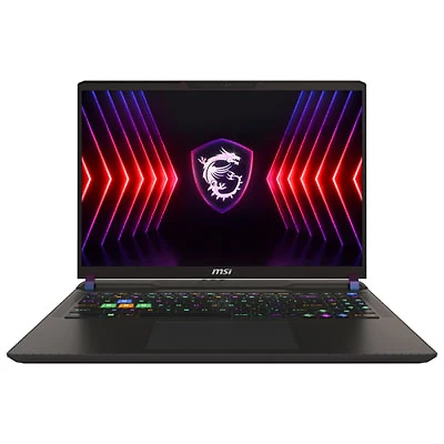 MSI Vector 16 Series 16" Gaming Laptop- Cosmos Grey (Intel Core i9-13980HX /1TB/32GB RAM/GeForce RTX 4080)