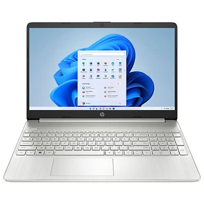 Open Box - HP 15.6" Laptop - Natural Silver (AMD Ryzen 7 5700U/512 GB/16 GB RAM/AMD Radeon Graphics)
