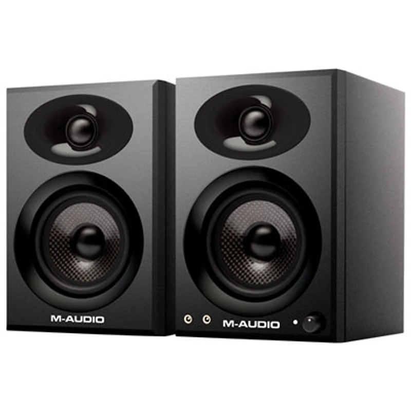 M-Audio BX3 Graphite 3.5" Multimedia Reference Monitor Speaker - Pair - Black/Grey