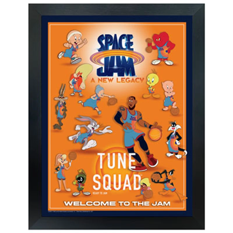 Frameworth Space Jam A New Legacy Tune Squad Framed Collage (34x26")