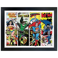 Frameworth Justice League Four Character Framed Collage (34x26")