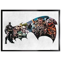 Frameworth Batman Cape Framed Collage (34x26")