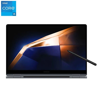 Samsung Galaxy Book4 360 15.6" Touchscreen 2-in-1 Laptop - Grey (Intel Core 5 120U/256GB SSD/16GB RAM)