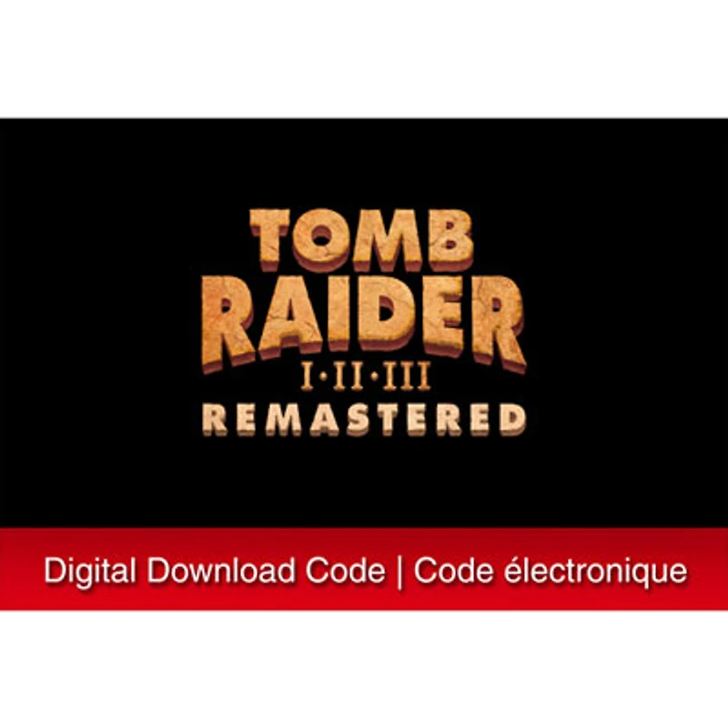 Tomb Raider 1-3 Remastered (Switch) - Digital Download