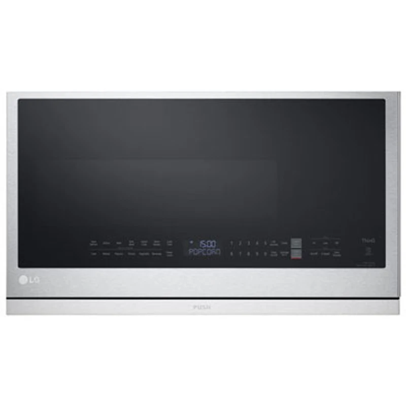 Open Box - LG Over-The-Range Microwave with EasyClean - 2.1 Cu. Ft. - Stainless Steel - Scratch & Dent
