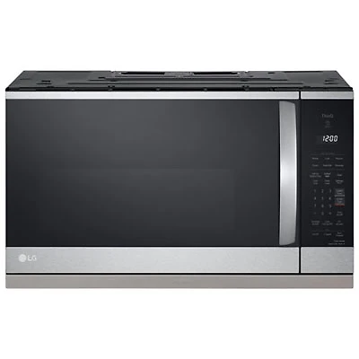 Open Box - LG Over-The-Range Microwave 2.1 Cu. Ft. - PrintProof Stainless Steel - Scratch & Dent