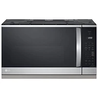 Open Box - LG Over-The-Range Microwave 2.1 Cu. Ft. - PrintProof Stainless Steel - Scratch & Dent