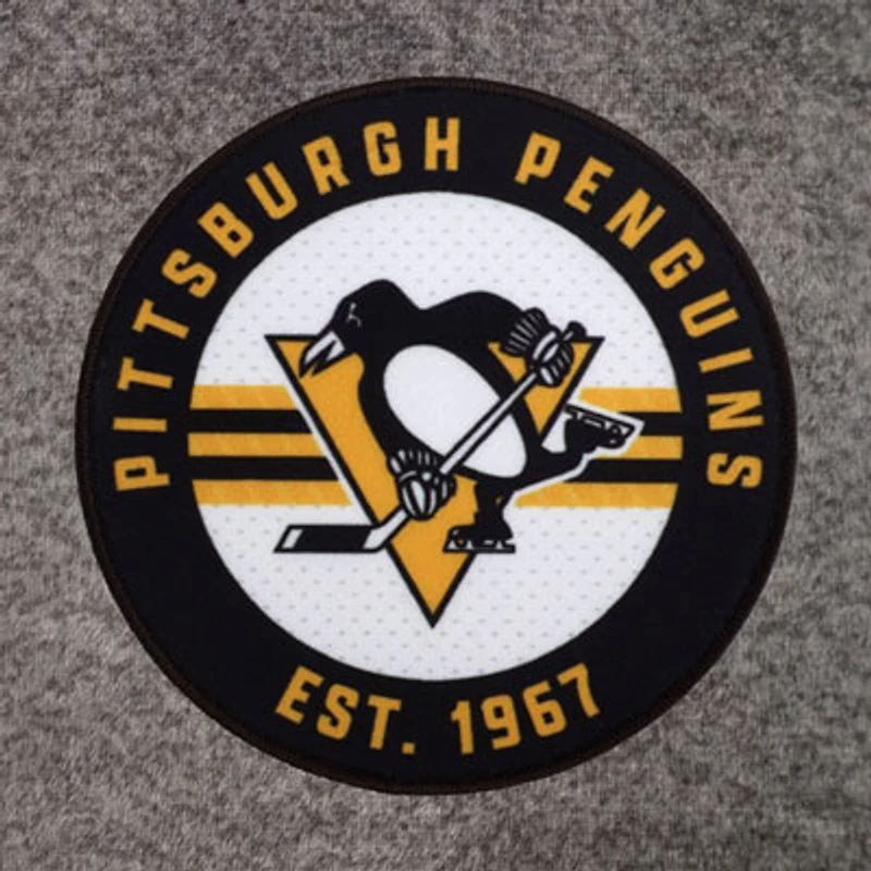 NHL Throw Blanket - Grey - Pittsburgh Penguins