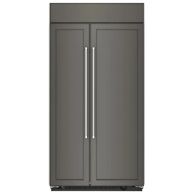 KitchenAid 42" 25.5 Cu. Ft. Side-By-Side Refrigerator (KBSN702MPA) - Panel Ready