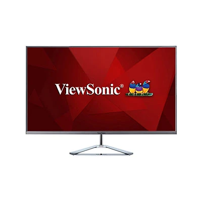 Open Box - Viewsonic 32" 4K UHD 75Hz 8ms MVA LED Monitor (VX3276-4K-MHD) - Silver