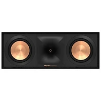Open Box - Klipsch Dual R50C 400-Watt 2-Way Center Channel Speaker - Black