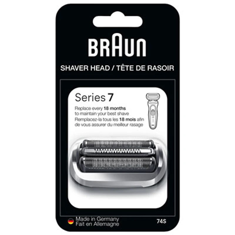 Braun Series 7 Electric Shaver Replacement Head - Silver