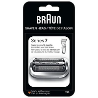 Braun Series 7 Electric Shaver Replacement Head - Silver