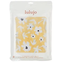 Lulujo Boho Fitted Sheet - Crib - Yellow Wildflowers
