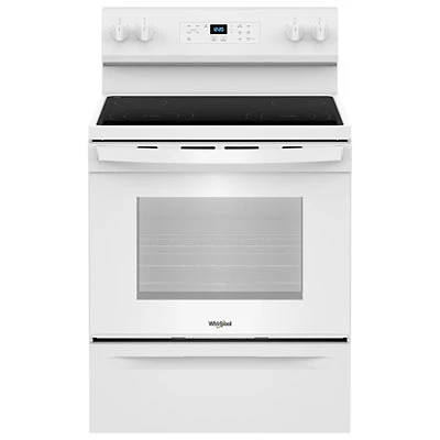 Whirlpool 3 Series 30" 5.3 Cu. Ft.Self-Clean 4-Element Freestanding Electric Range (YWFES3530RW) - White