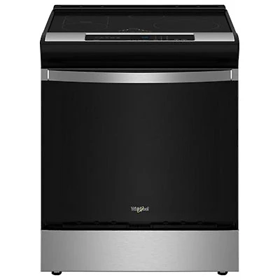 Whirlpool 30" 6.4 Cu. Ft. True Convection Freestanding Induction Air Fry Range (WSIS5030RZ) - SS