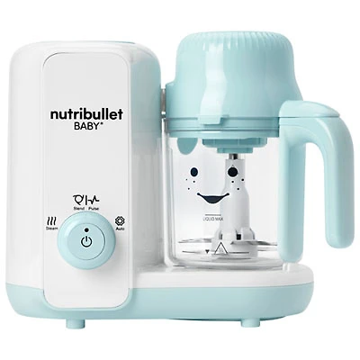 Nutribullet Baby Steam & Blend Baby Food Maker - Matte White/Blue