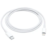 Apple 1m (3.28 ft.) USB-C to Lightning Cable (MUQ93AM/A) - White