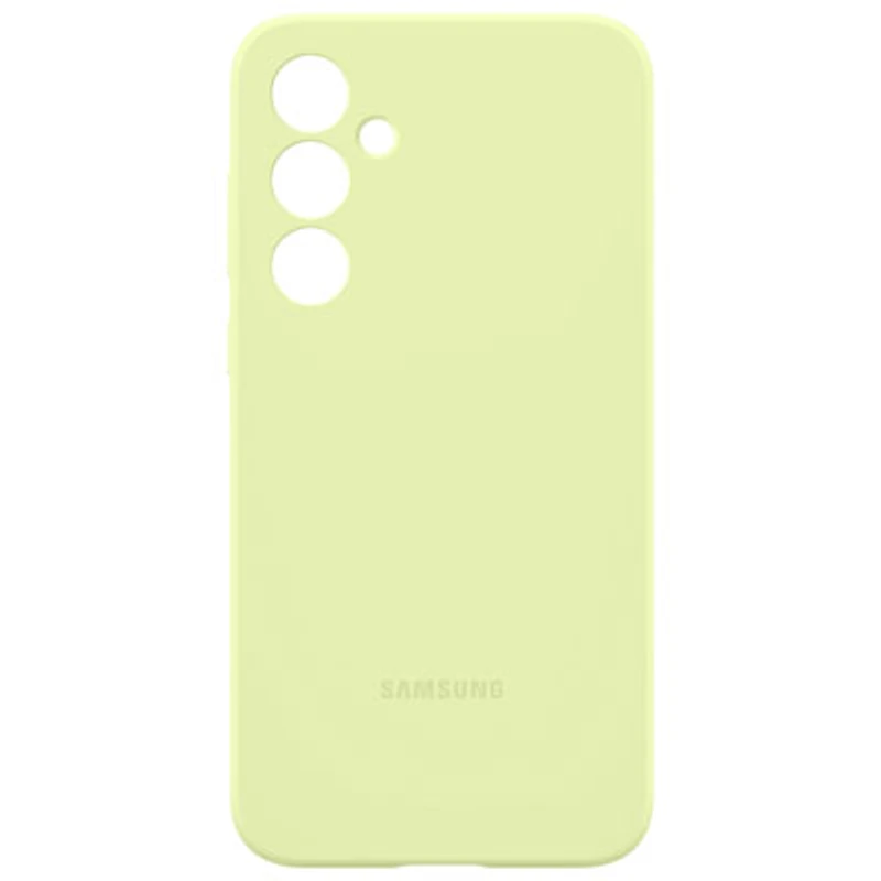 Samsung Silicone Fitted Soft Shell Case for Galaxy A35 - Lime