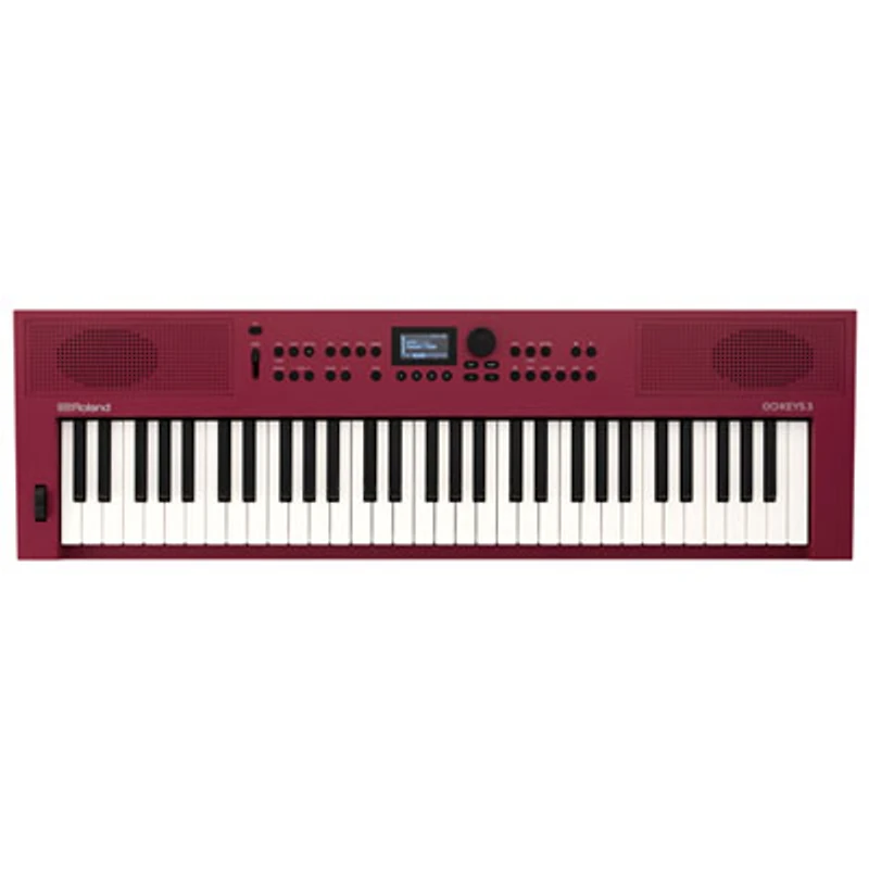 Roland GO:KEYS 3 61-Key Music Creation Keyboard - Dark Red