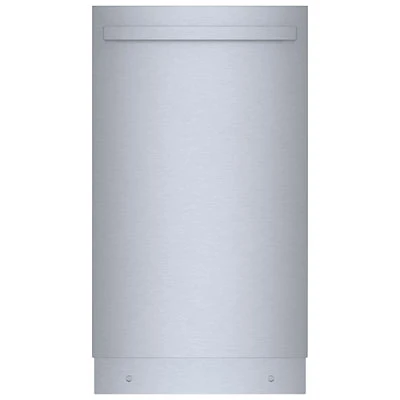 Bosch 18" 44dB Built-In Dishwasher w/ Stainless Steel Tub & Third Rack (SPX68C75UC) - Stainless