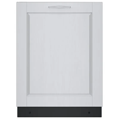 Bosch 800 Series 24" 44dB Built-In Dishwasher w/ Stainless Steel Tub & Third Rack (SGV78C53UC)- Custom Panel