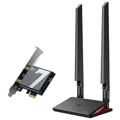 TP-Link Archer Wireless BE9300 Wi-Fi 7 Bluetooth 5.4 PCIe Adapter (TBE550E)