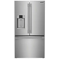 Open Box - Frigidaire Pro 36" 22.6 Cu. Ft. French Door Refrigerator (PRFC2383AF) - Stainless Steel - Perfect Condition